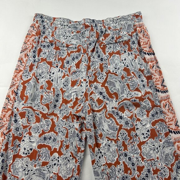 Hei Hei Printed Wide Leg Summer Weight Wide Leg Pant L - Picture 7 of 7